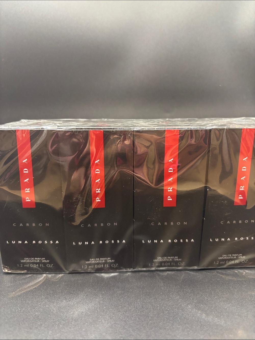 MENS PRADA CARBON x16 Luna Rossa EDP SAMPLES